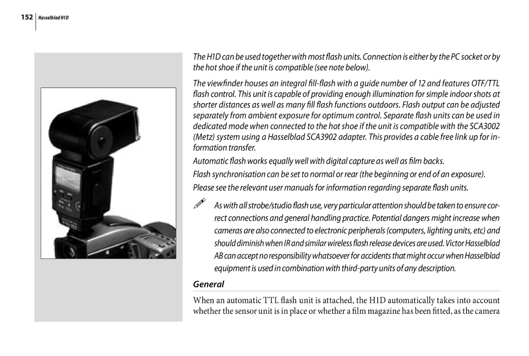 Hasselblad H1D user manual 152 