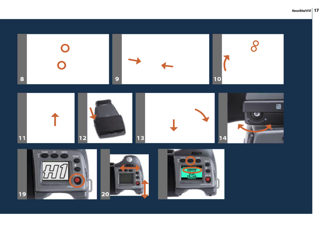 Hasselblad user manual Hasselblad H1D 