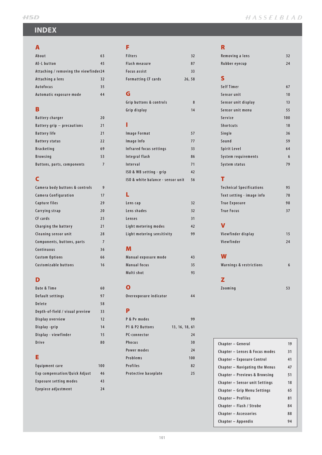 Hasselblad H4D200MS user manual 101 