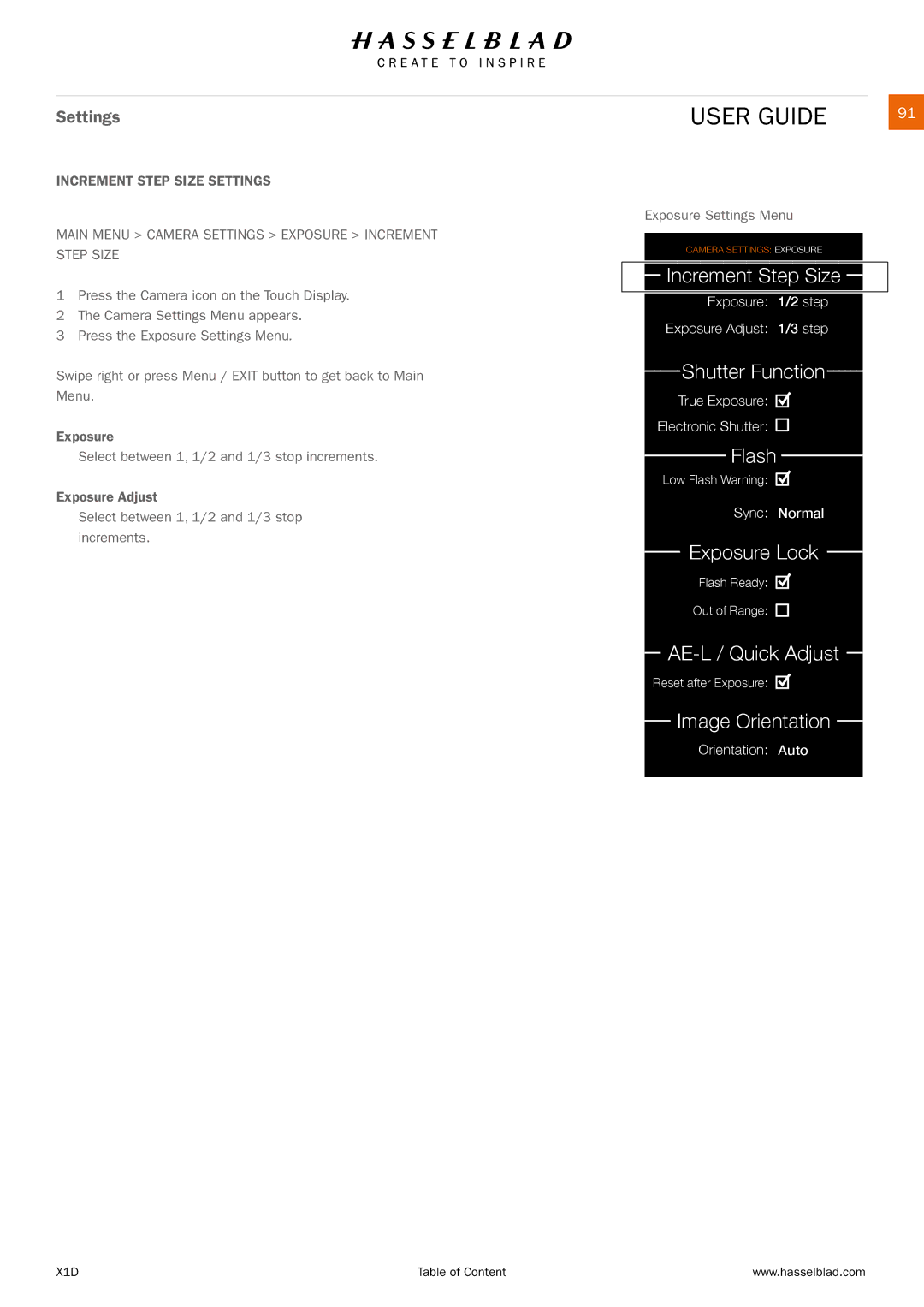 Hasselblad X1D manual User Guide 