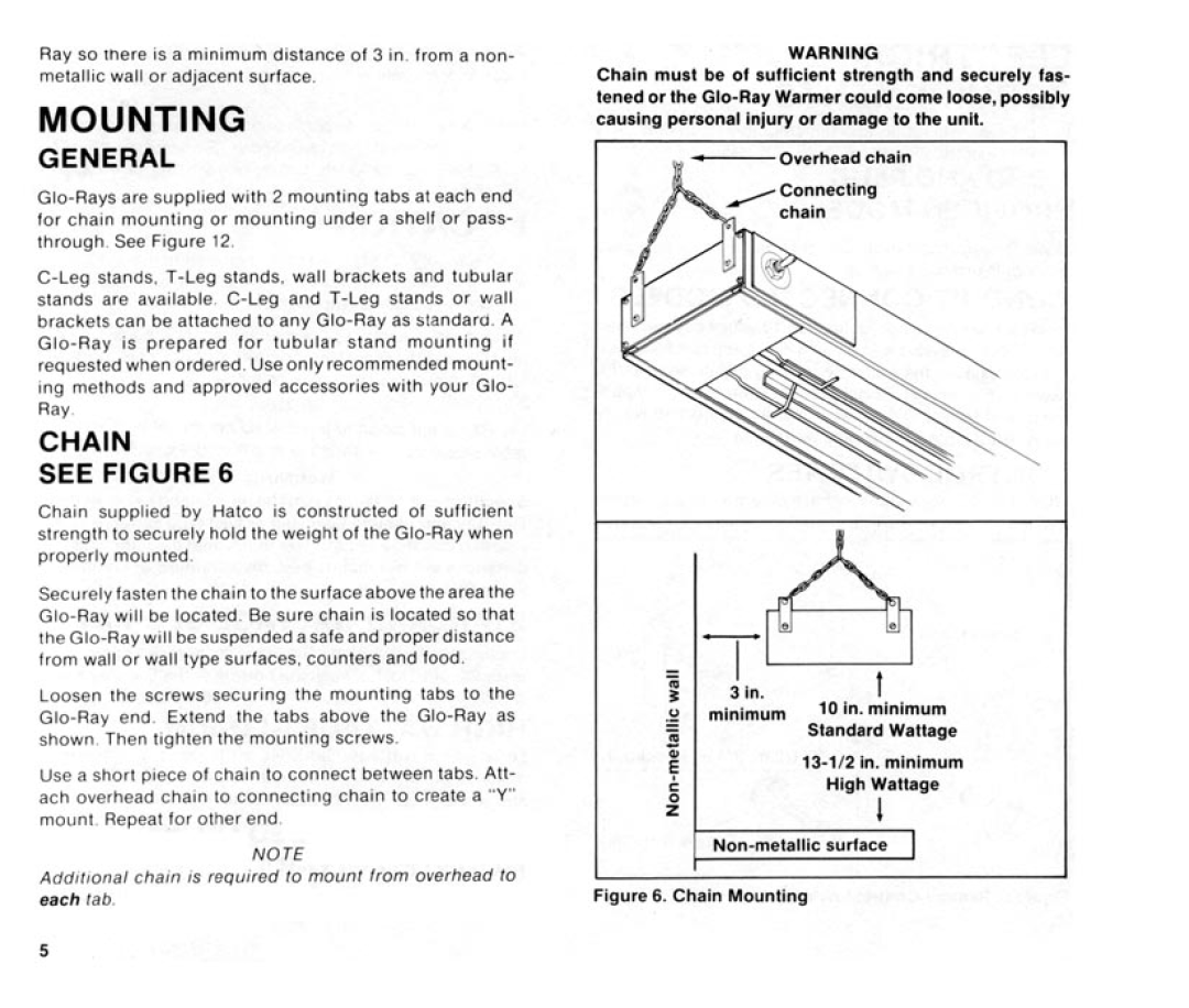 Hatco L80-041 manual 