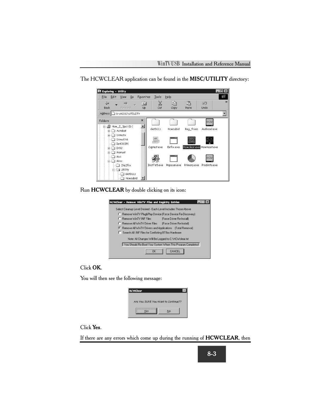 Hauppauge WinTV-USB FM manual 