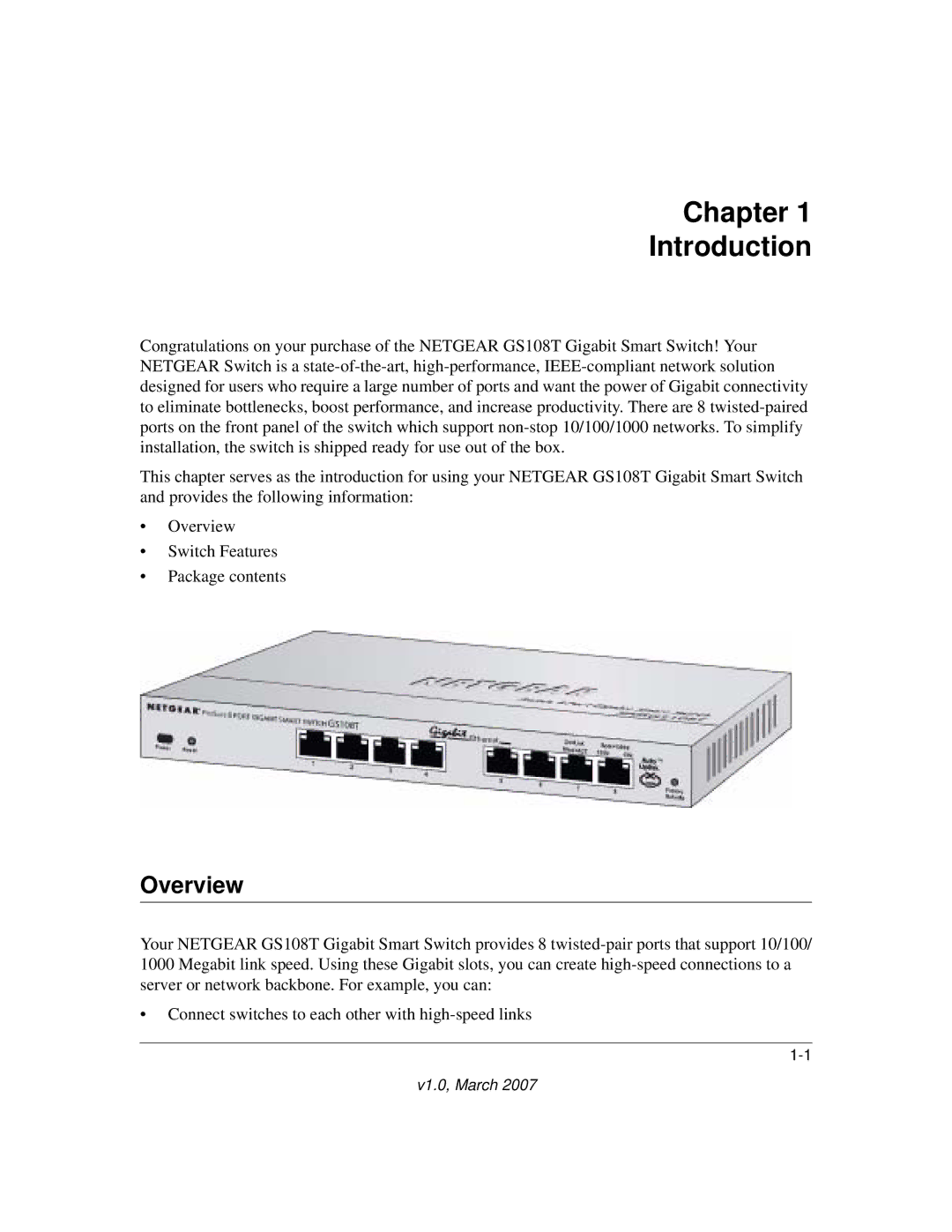 Hawking Technology 202-10248-01 manual Chapter Introduction, Overview 