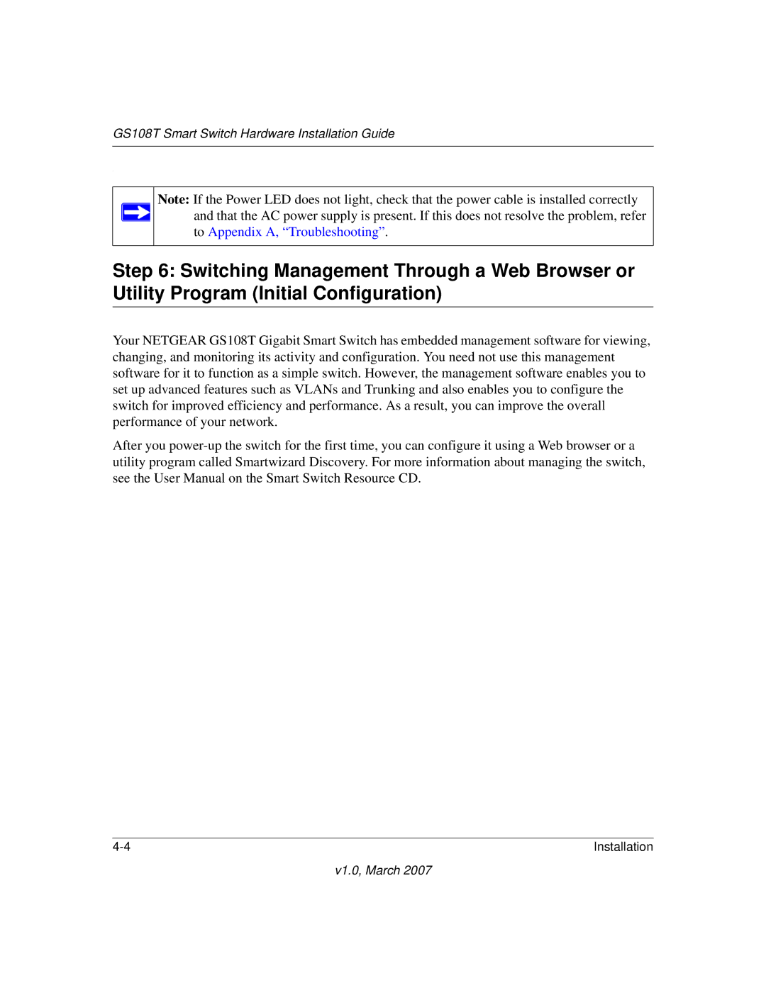 Hawking Technology 202-10248-01 manual To Appendix A, Troubleshooting 