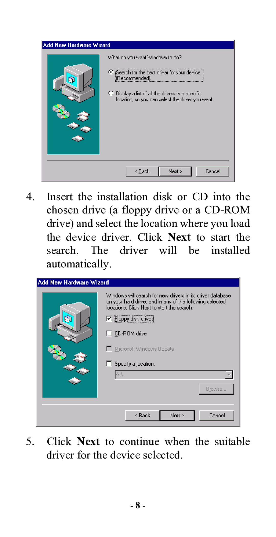 Hawking Technology CardBus 10/100 Fast Ethernet PC Card manual 