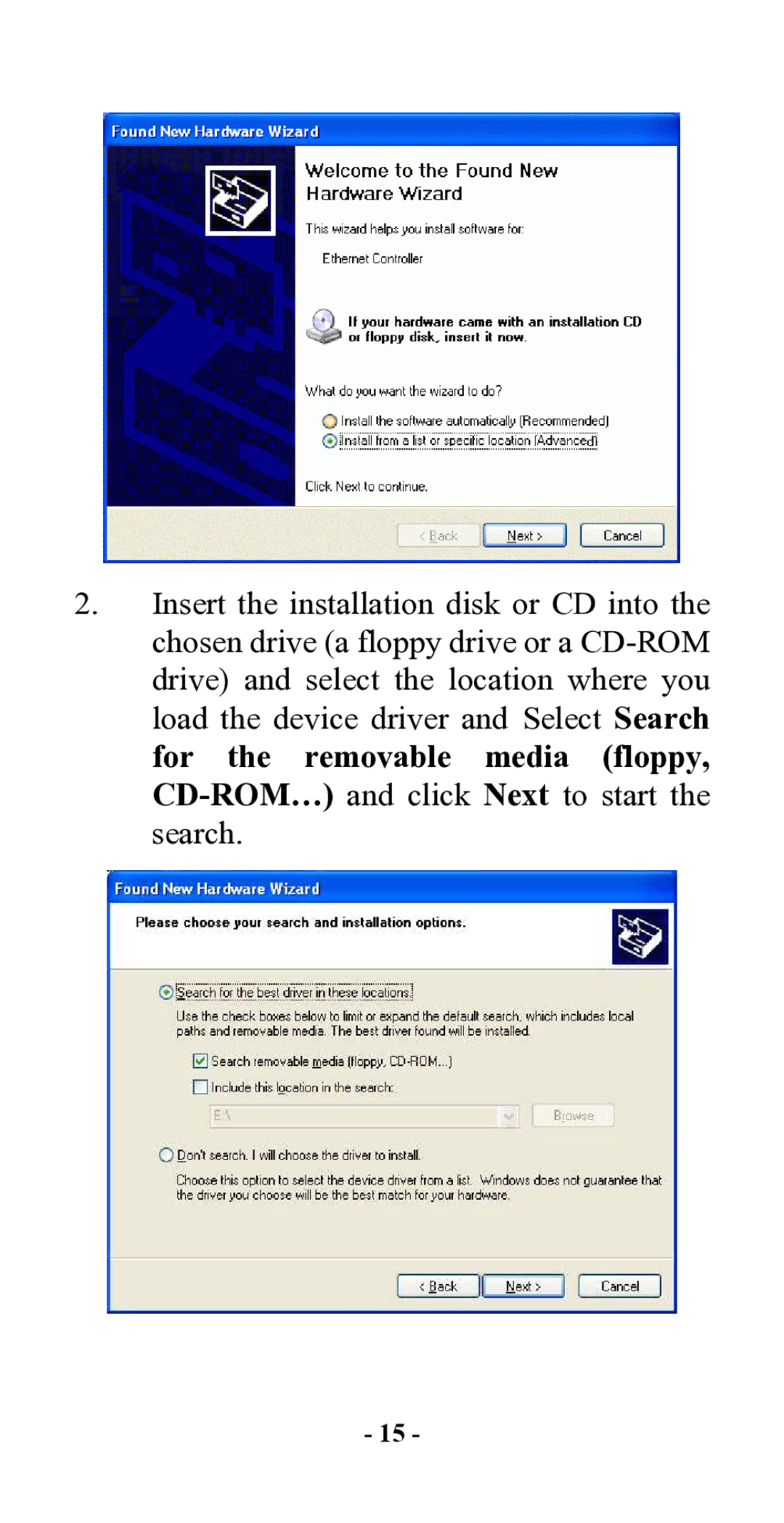 Hawking Technology CardBus 10/100 Fast Ethernet PC Card manual 