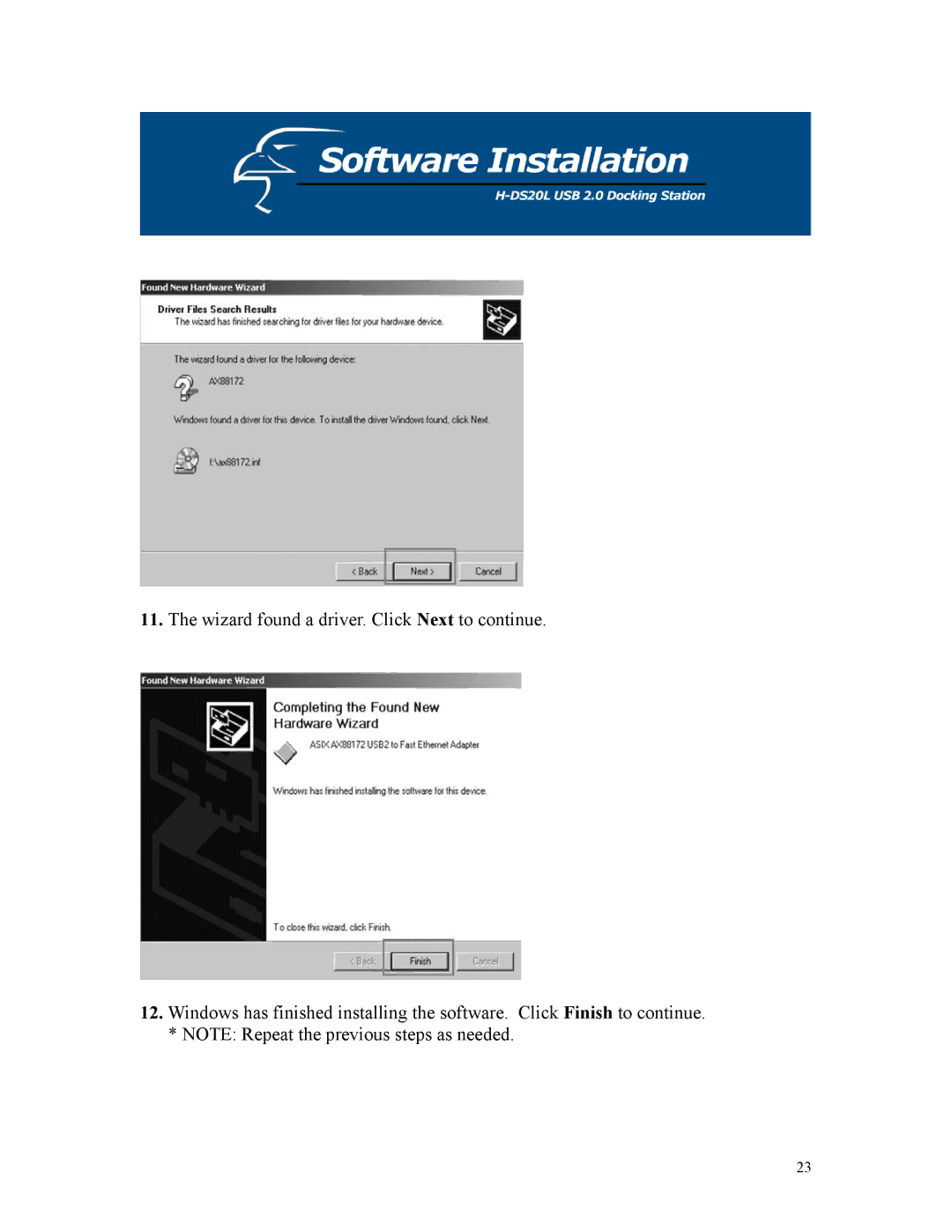 Hawking Technology H-DS20L manual 