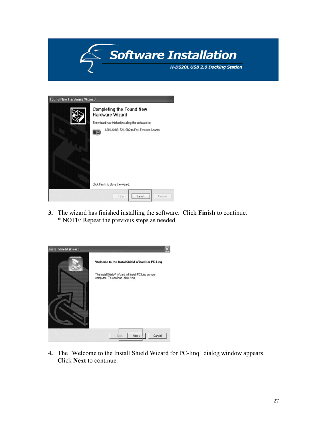 Hawking Technology H-DS20L manual 