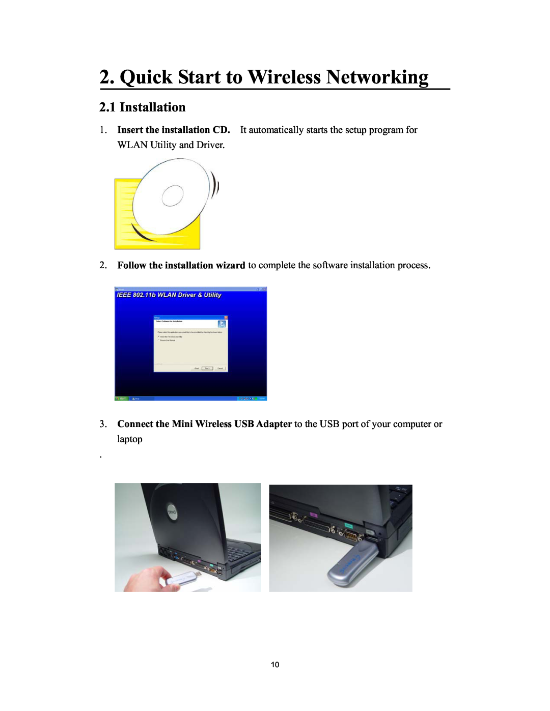 Hawking Technology H-WU300 manual Quick Start to Wireless Networking, Installation 