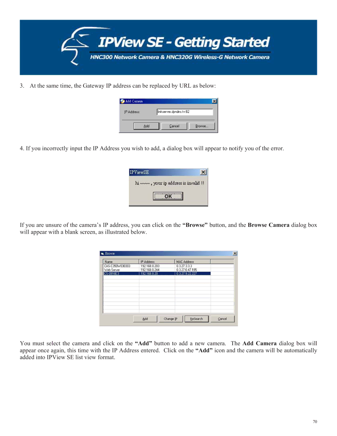 Hawking Technology HNC300, HNC320G manual 