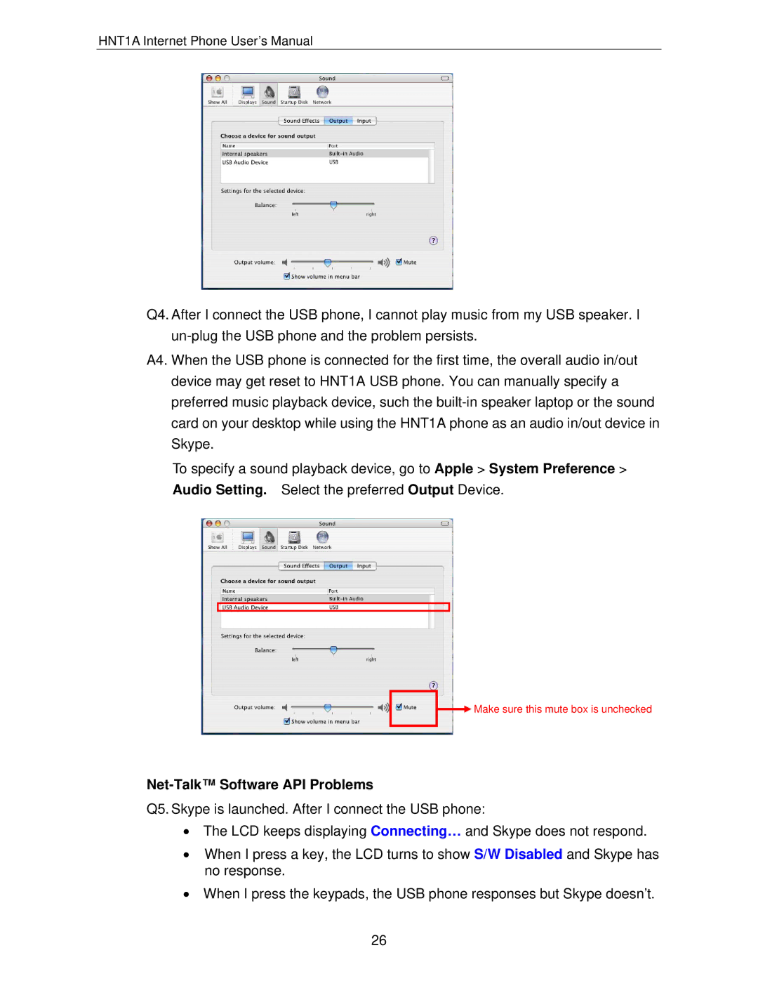 Hawking Technology HNT1A manual Net-Talk Software API Problems 