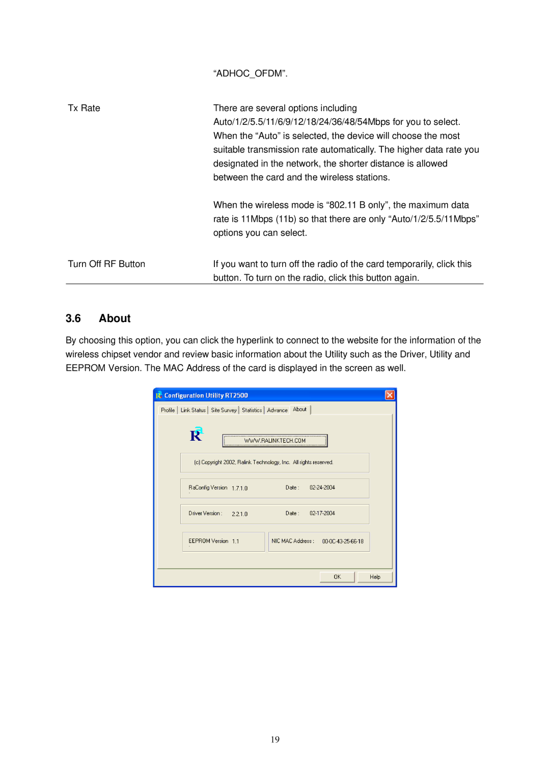 Hawking Technology HWC54D manual About 