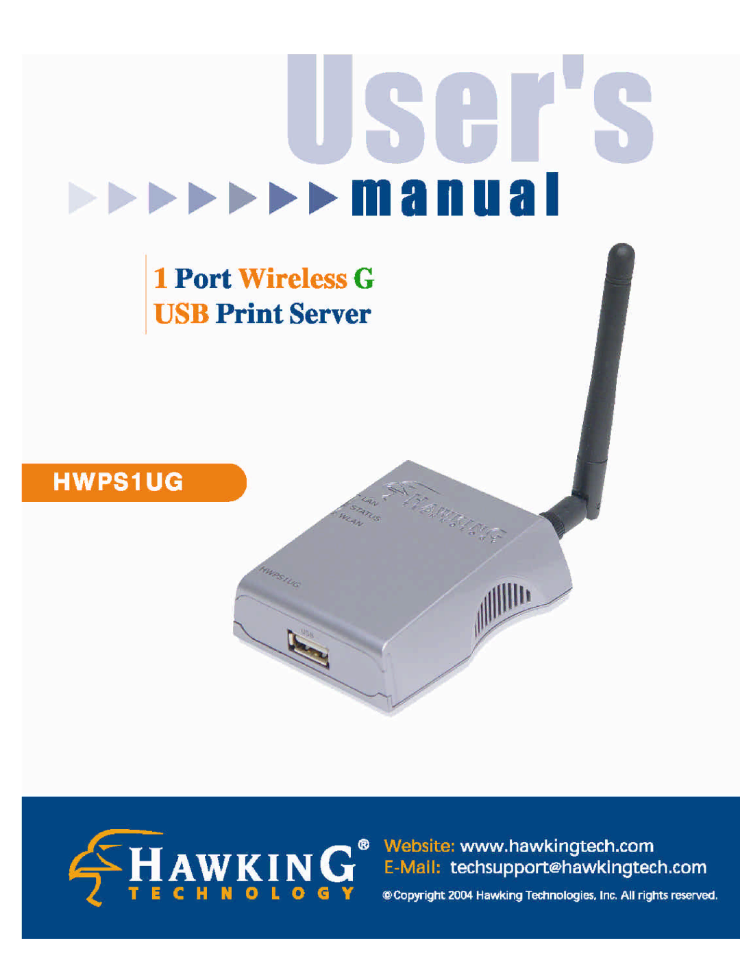 Hawking Technology HWPS1UG manual 