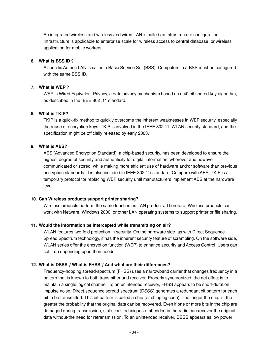 Hawking Technology HWUG1 manual What is BSS ID？ 