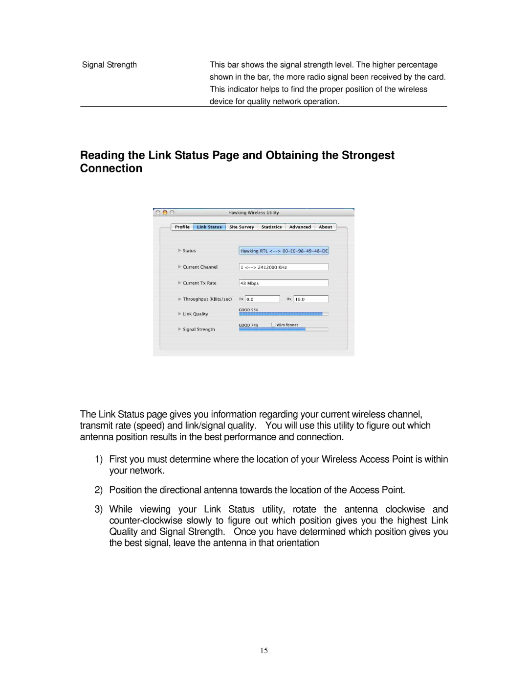 Hawking Technology HWUG1A manual Device for quality network operation 