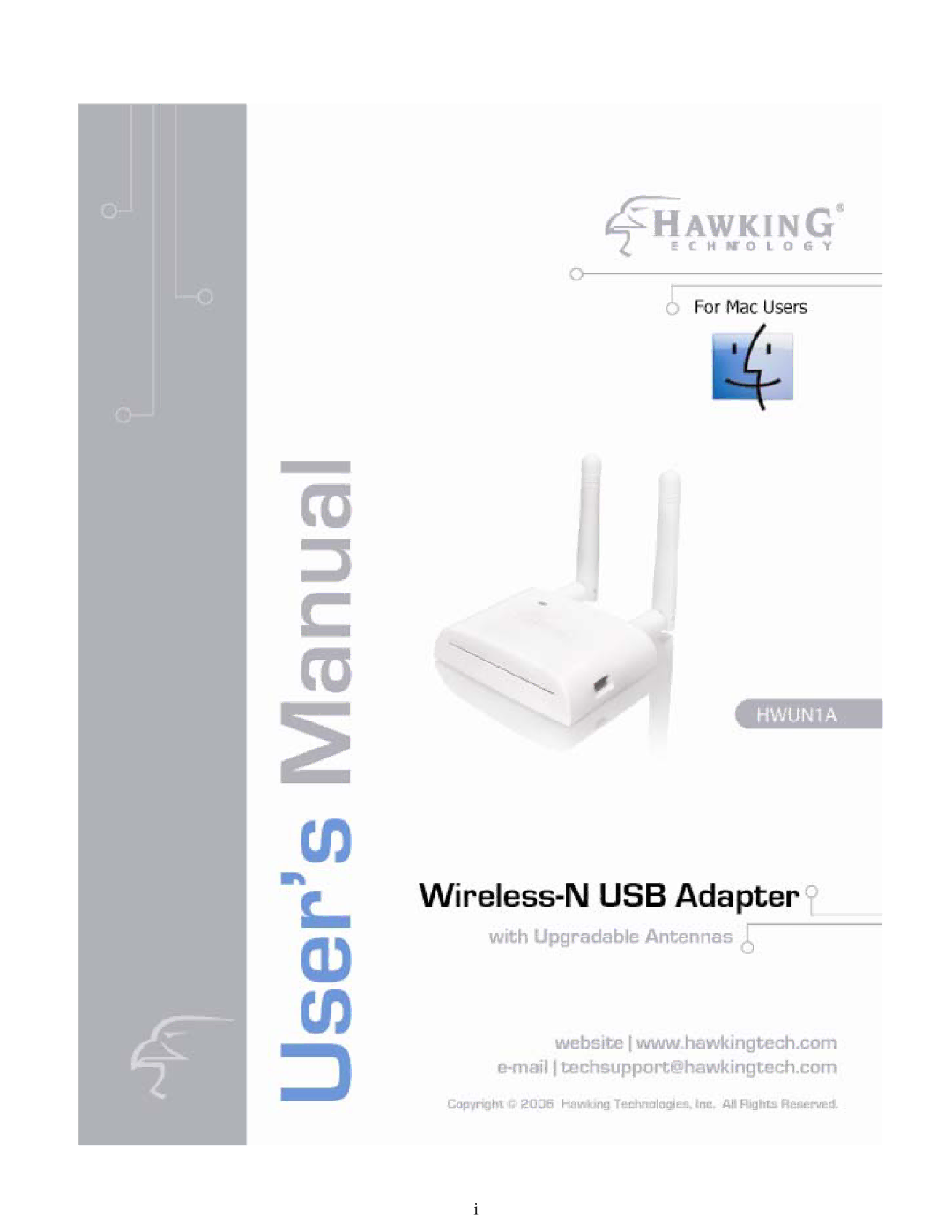 Hawking Technology HWUN1A manual 