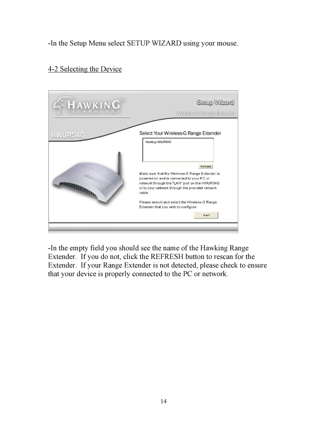 Hawking Technology HWUR54G manual 