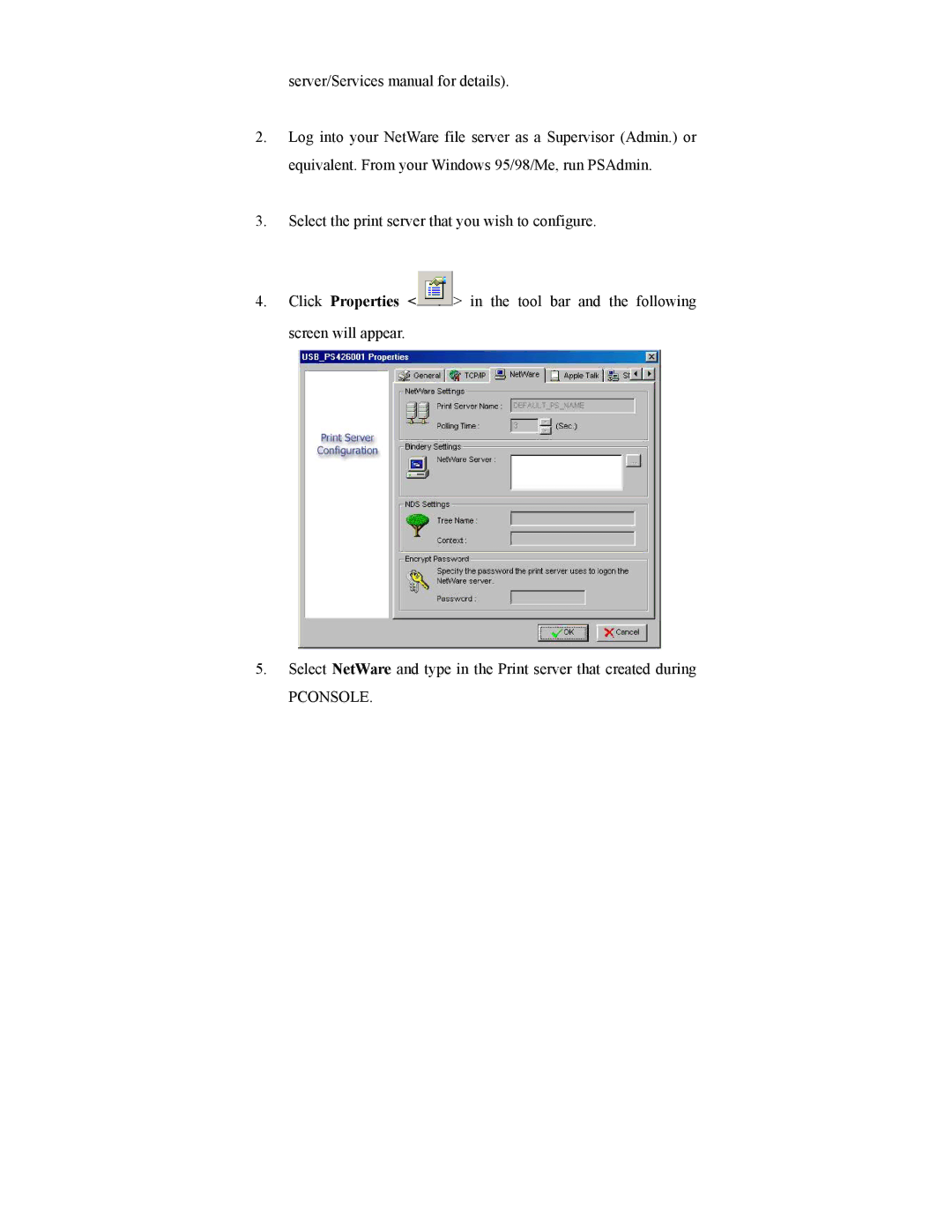 Hawking Technology PS12U manual Pconsole 