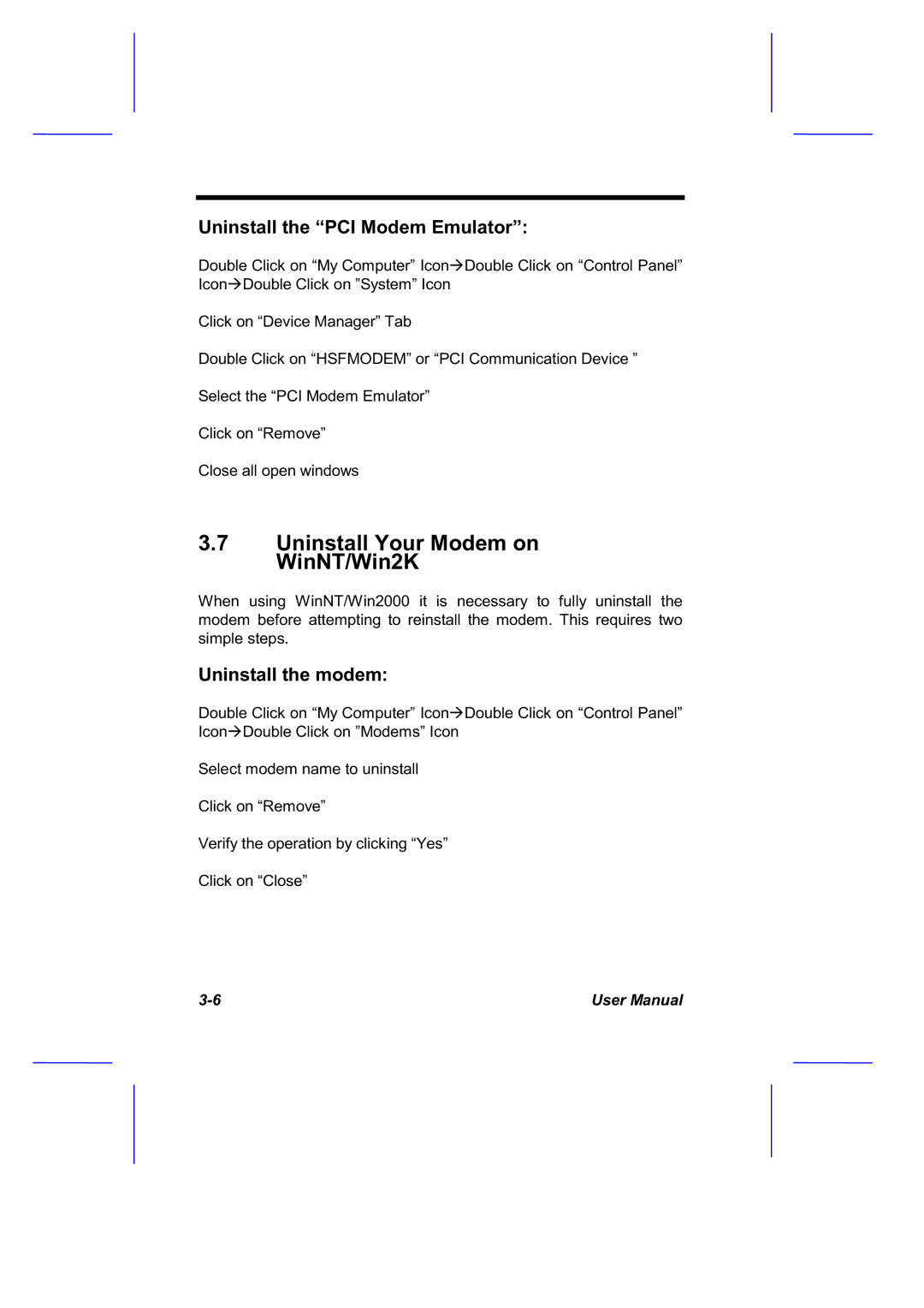 Hayes Microcomputer Products V.92/56K manual #1 /0! + 