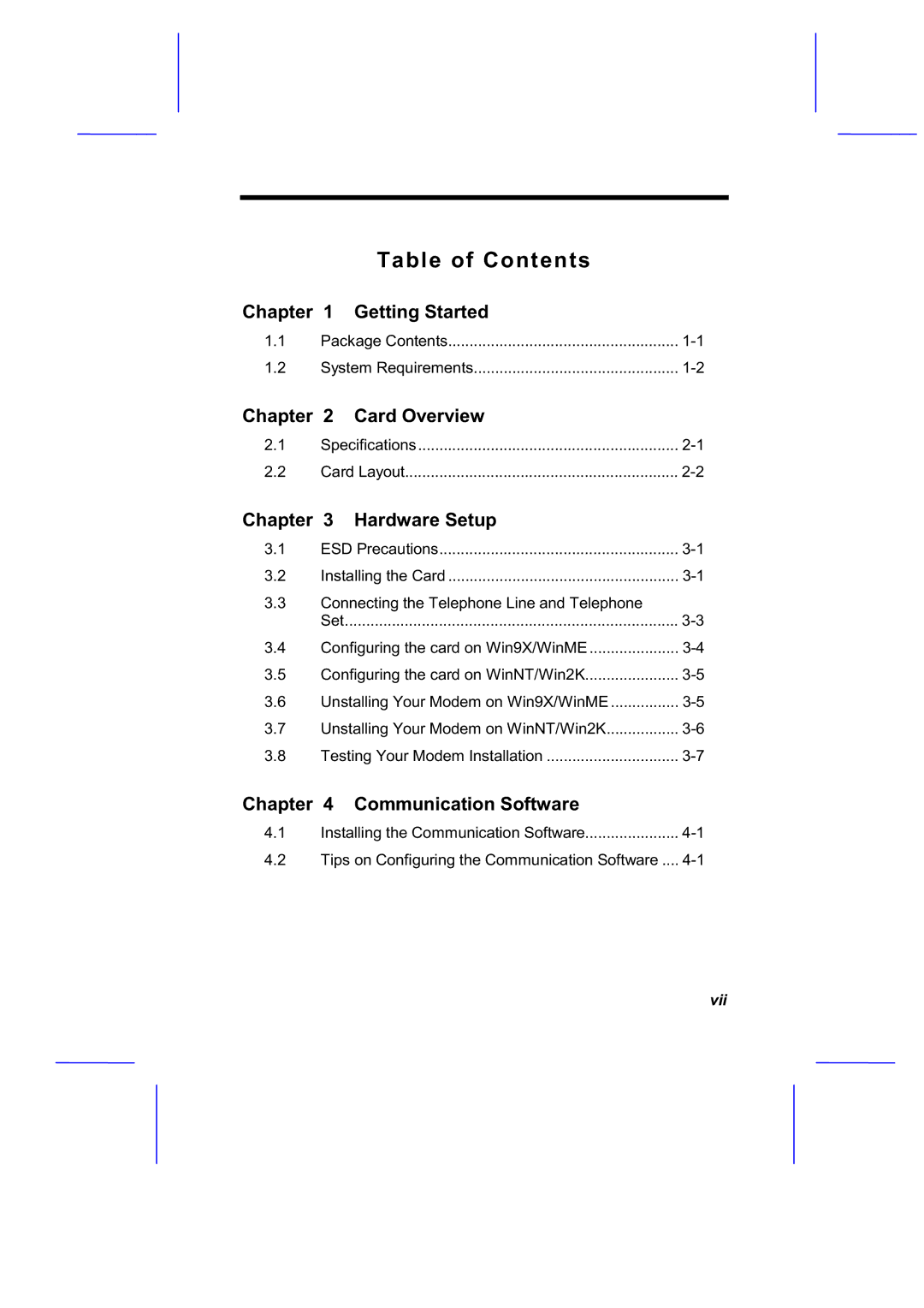 Hayes Microcomputer Products V.92/56K manual =?=7 