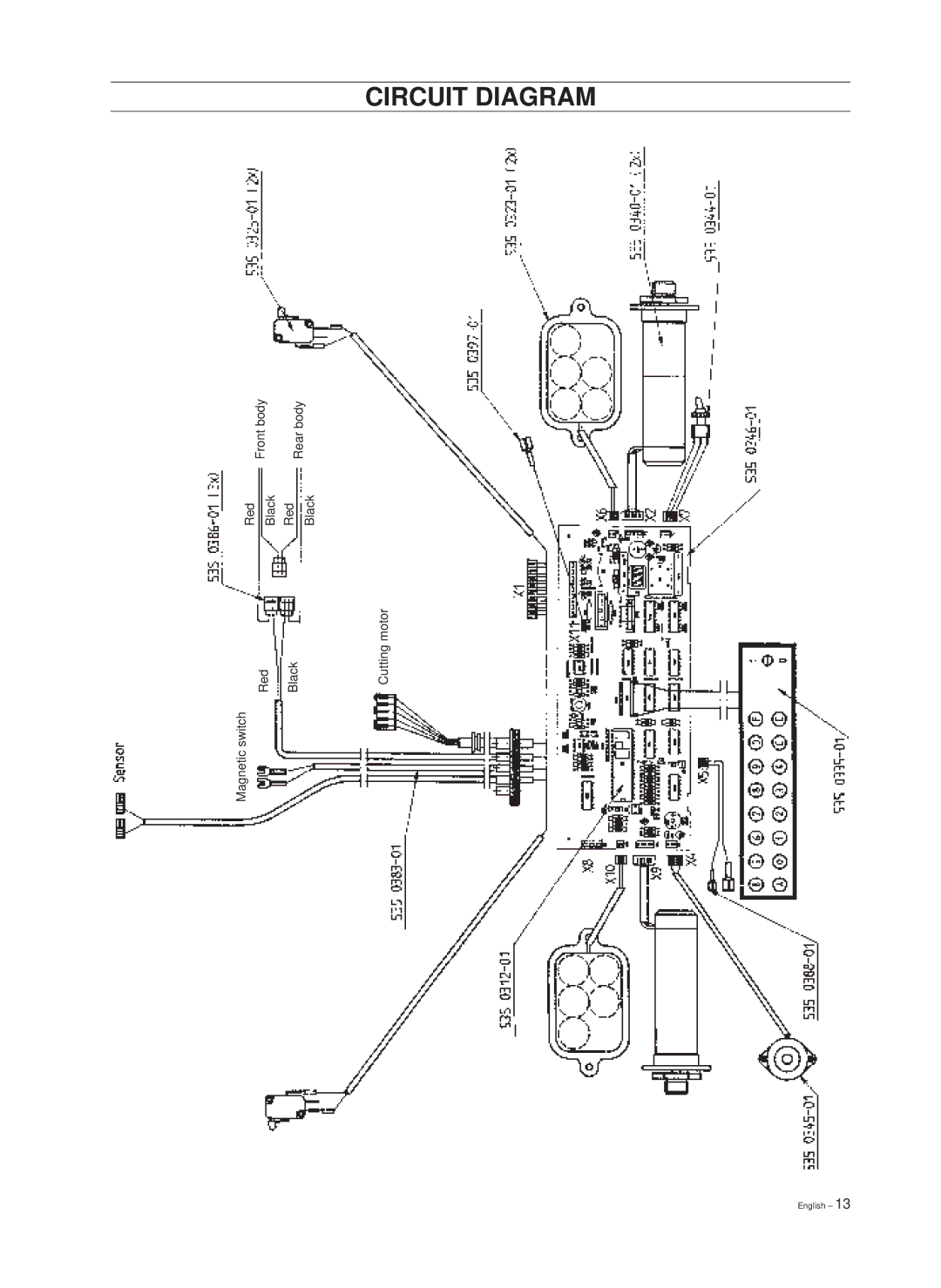 Hayter Mowers 101 88 90-26 manual Circuit Diagram 