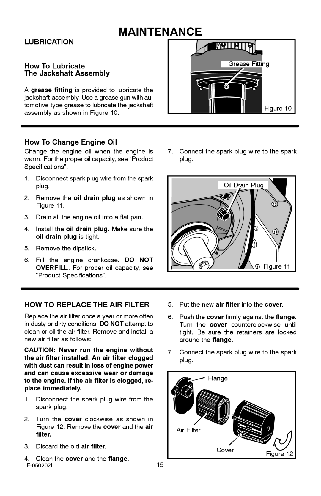 Hayter Mowers 401C001001 manual How To Lubricate, Jackshaft Assembly, How To Change Engine Oil 