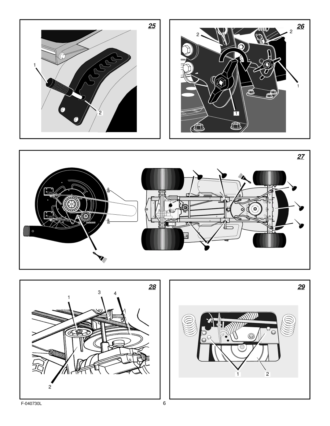 Hayter Mowers E131B manual 040730L 