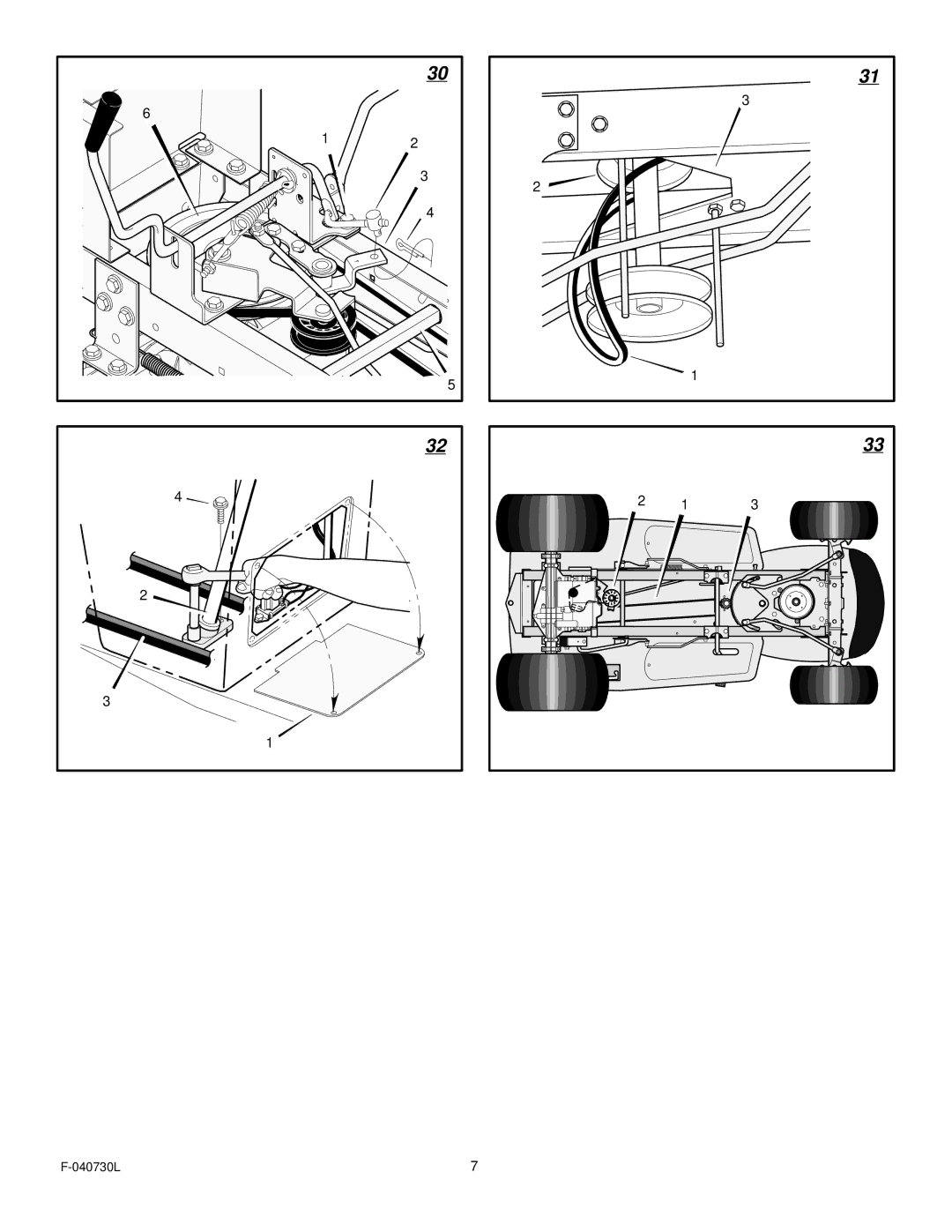 Hayter Mowers E131B manual 040730L 