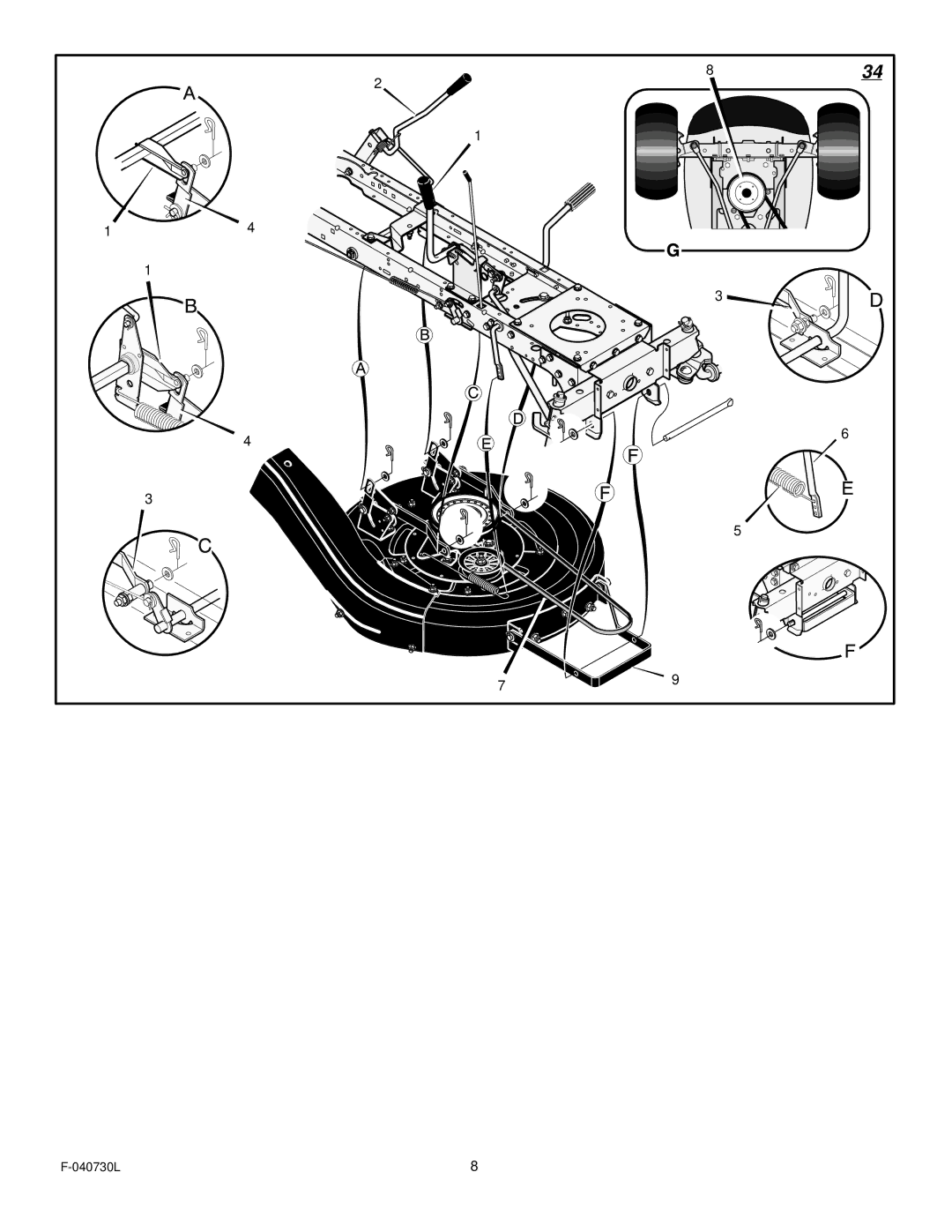 Hayter Mowers E131B manual 040730L 