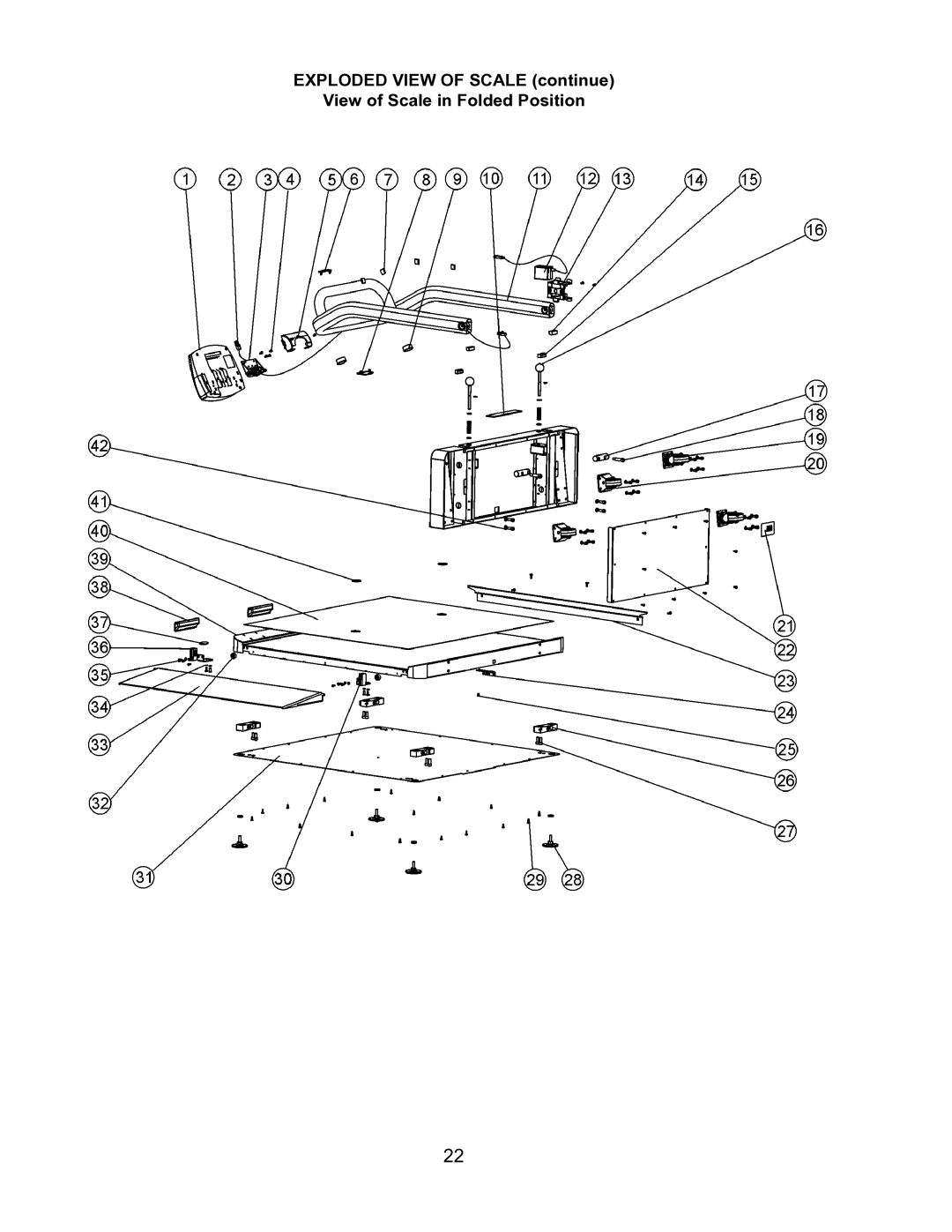 Health O Meter 2600KL operation manual 