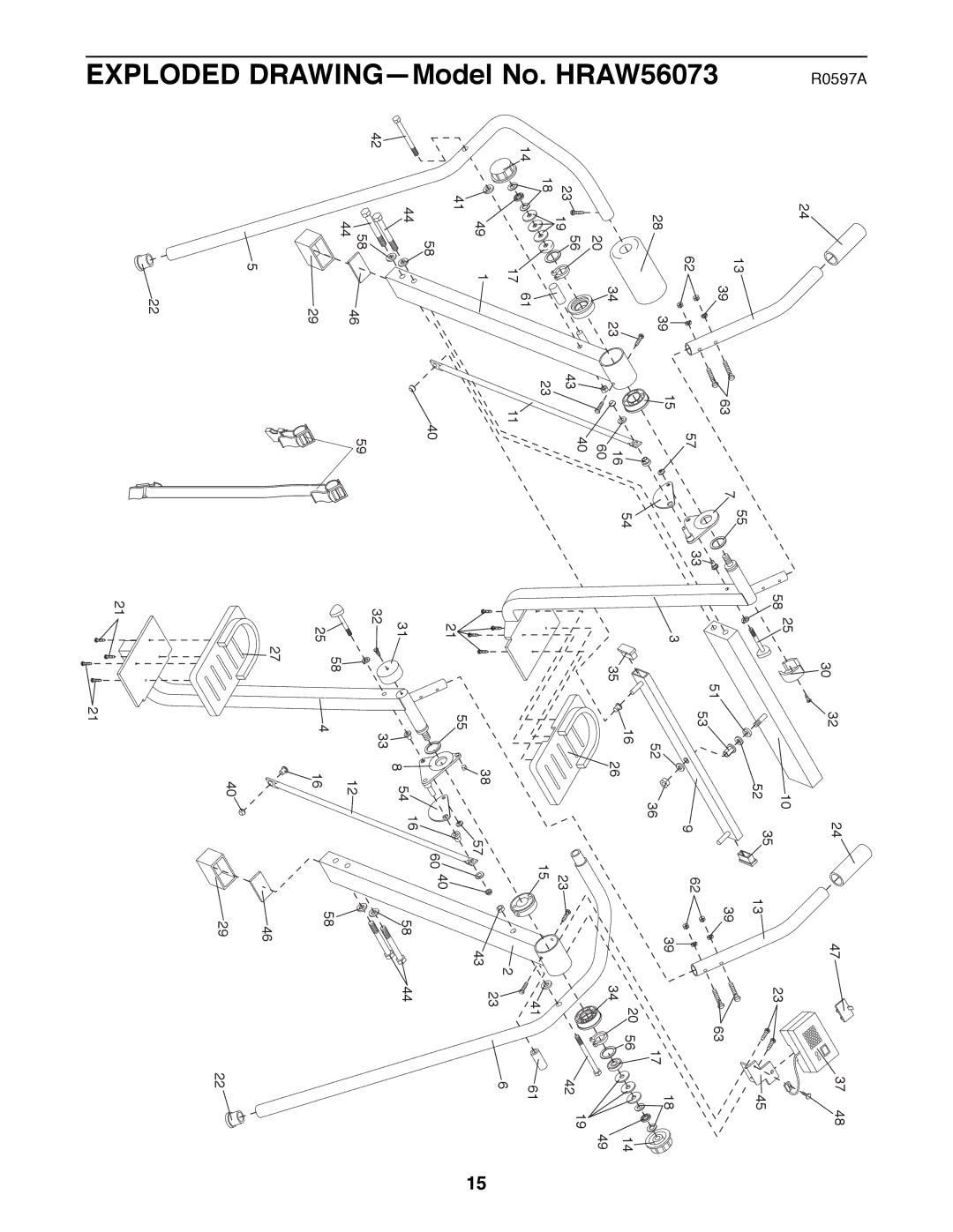 Healthrider HRAW56073 manual 