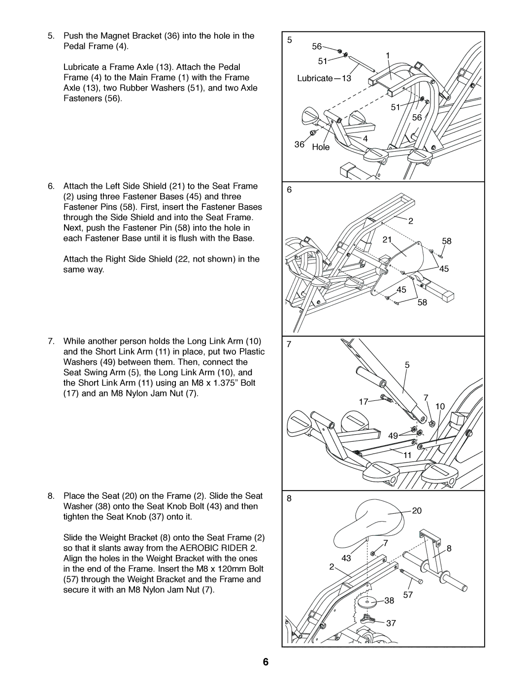 Healthrider HRCR28720 manual 