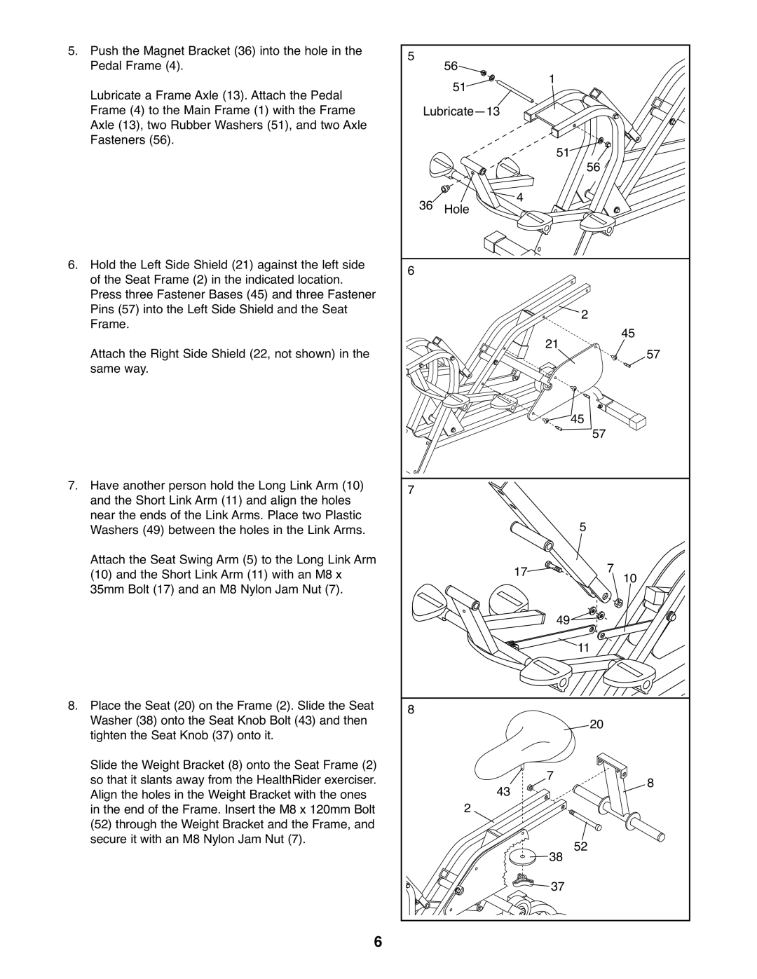 Healthrider HRCR9155.0 manual 