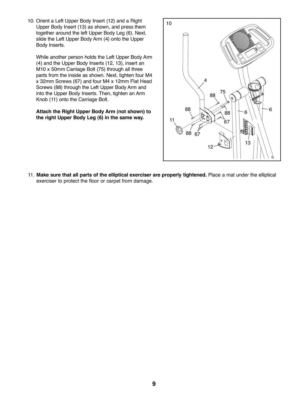 Healthrider HREL3226.0 manual 