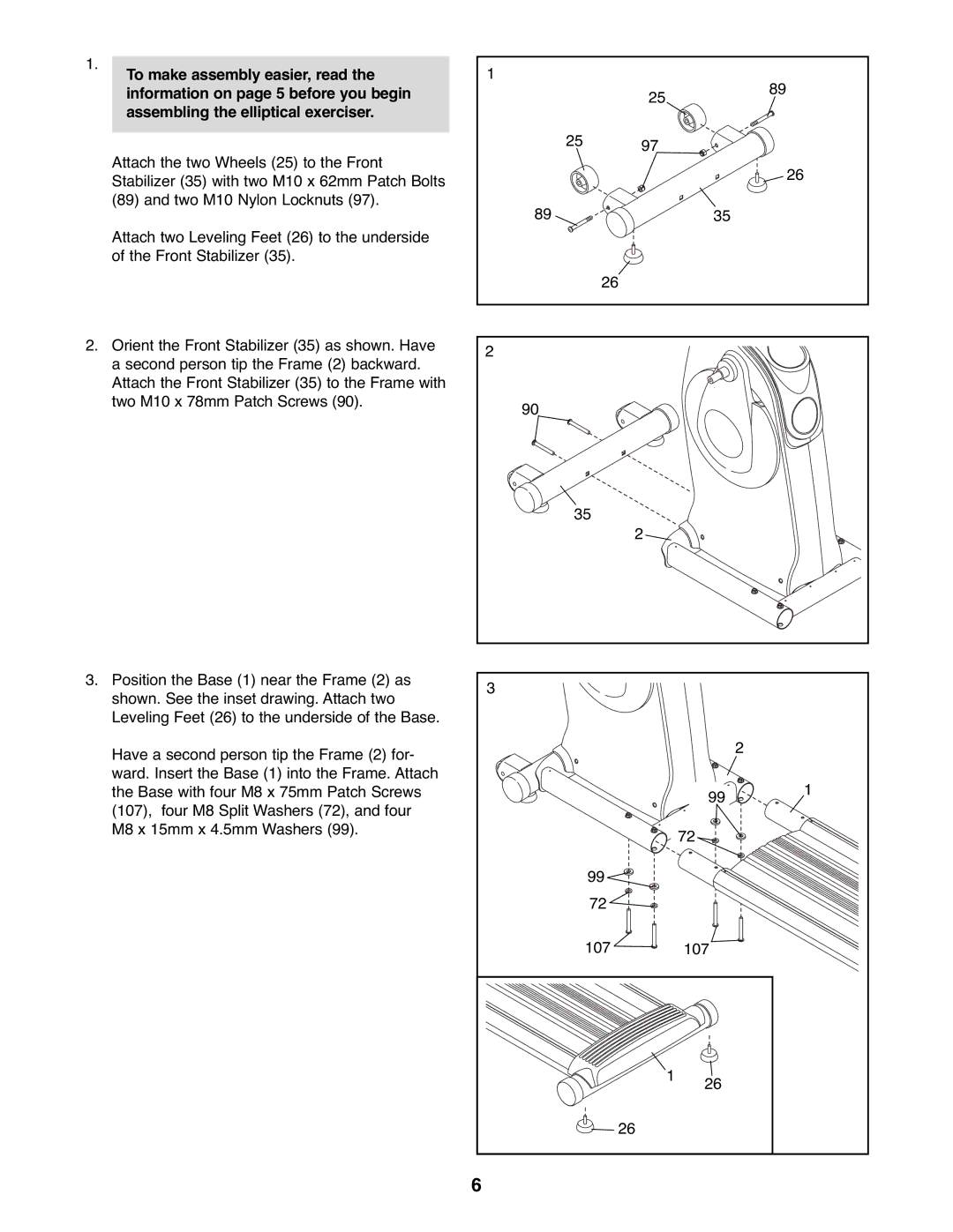 Healthrider HREL8806.1 manual 