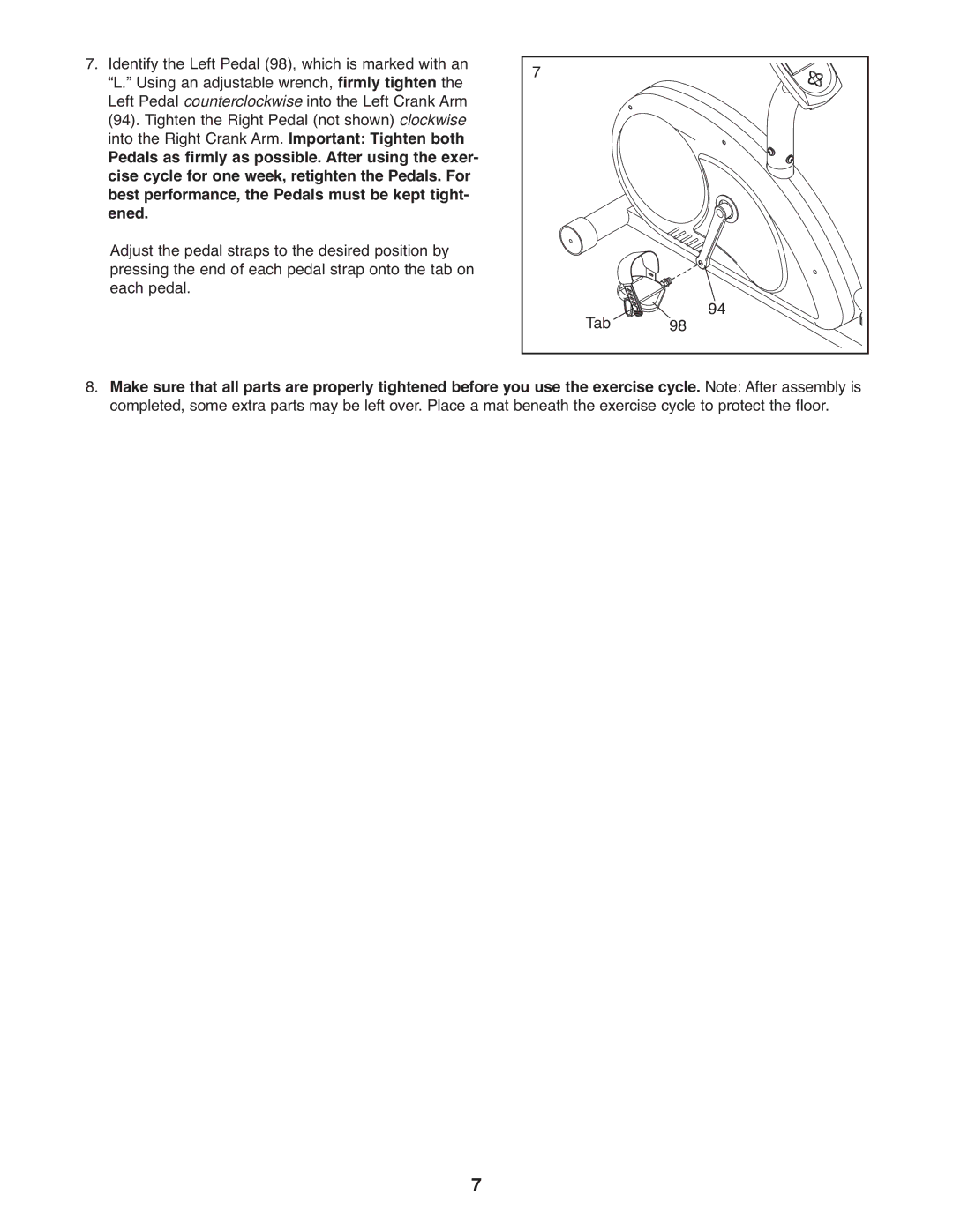 Healthrider HREX1395.0 manual 