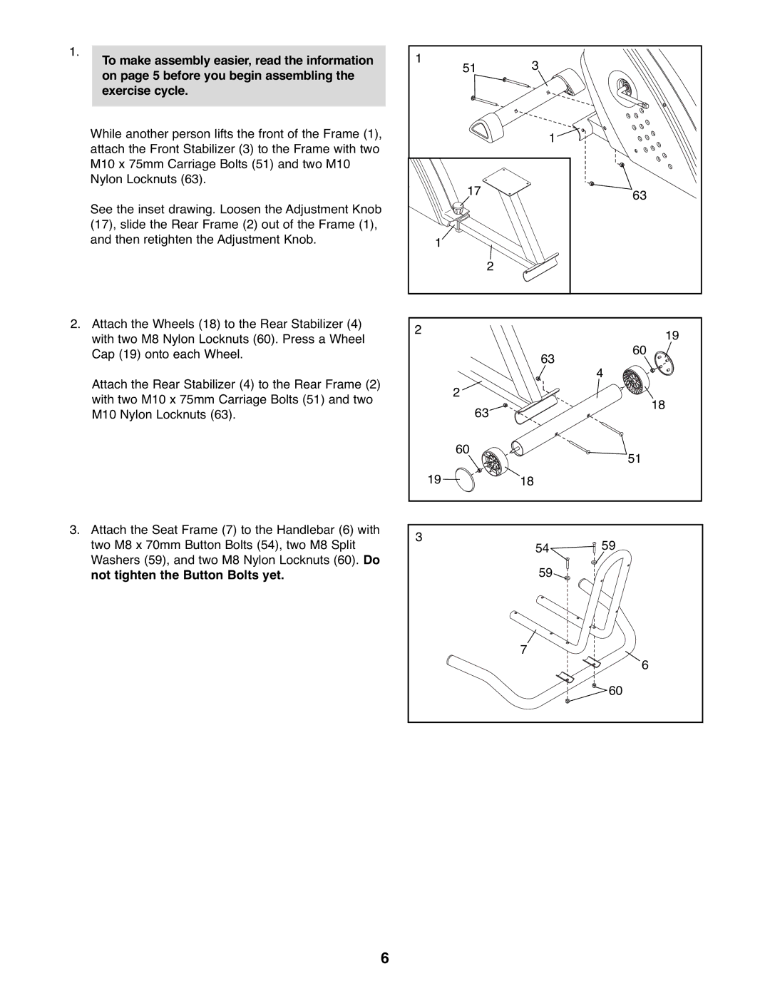 Healthrider HREX2076.1 manual 