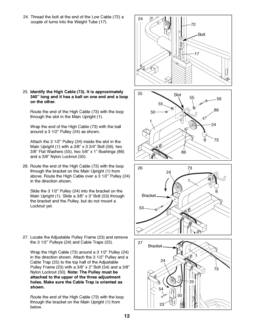 Healthrider HRSY23080 manual 