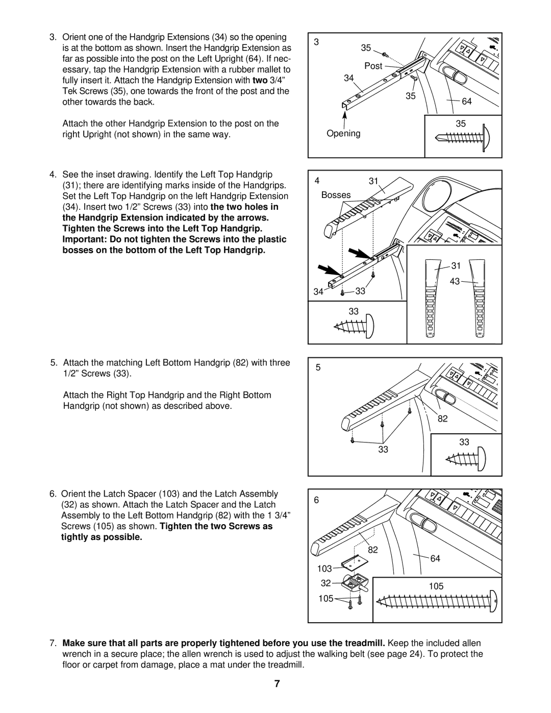 Healthrider HRT07921 manual 