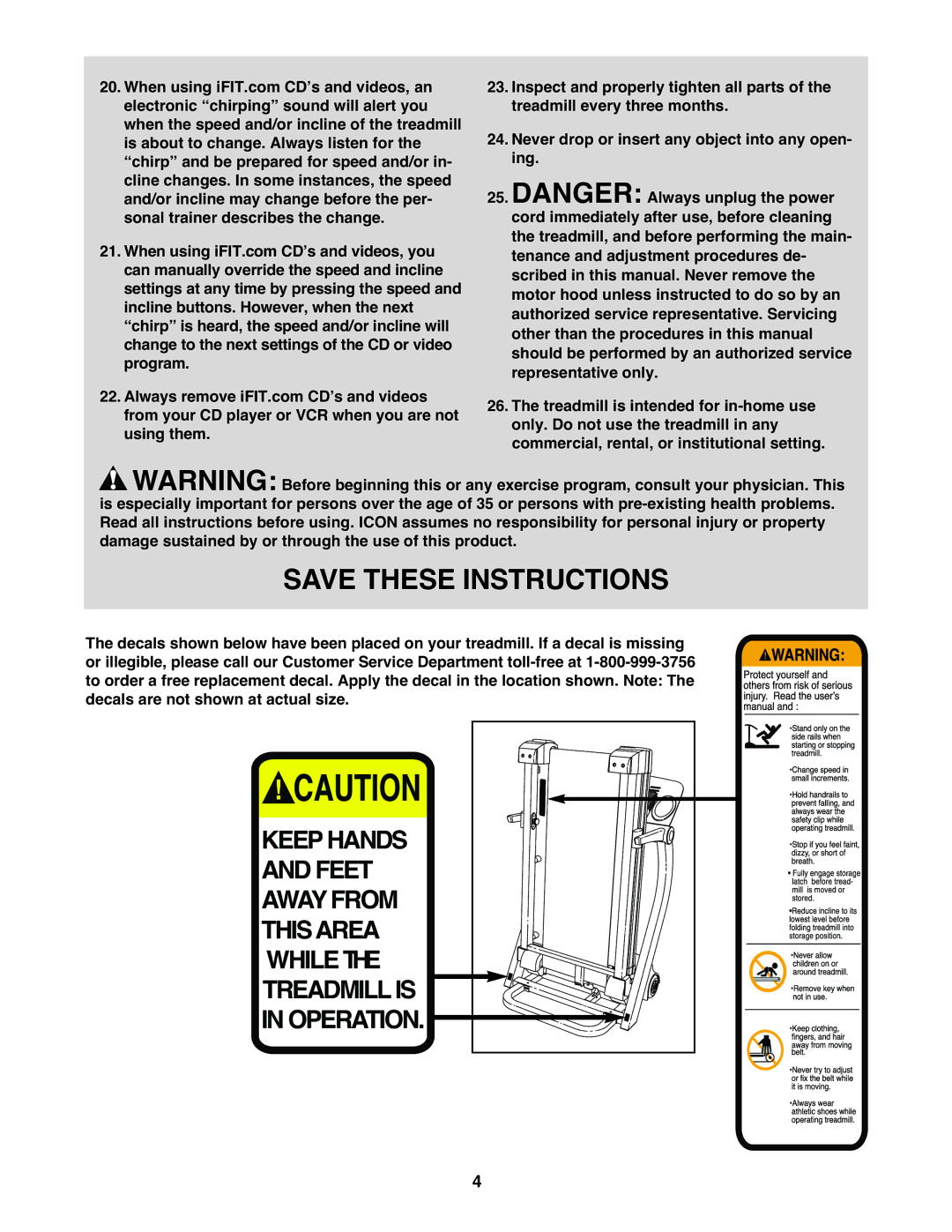 Healthrider HRT12920 manual 