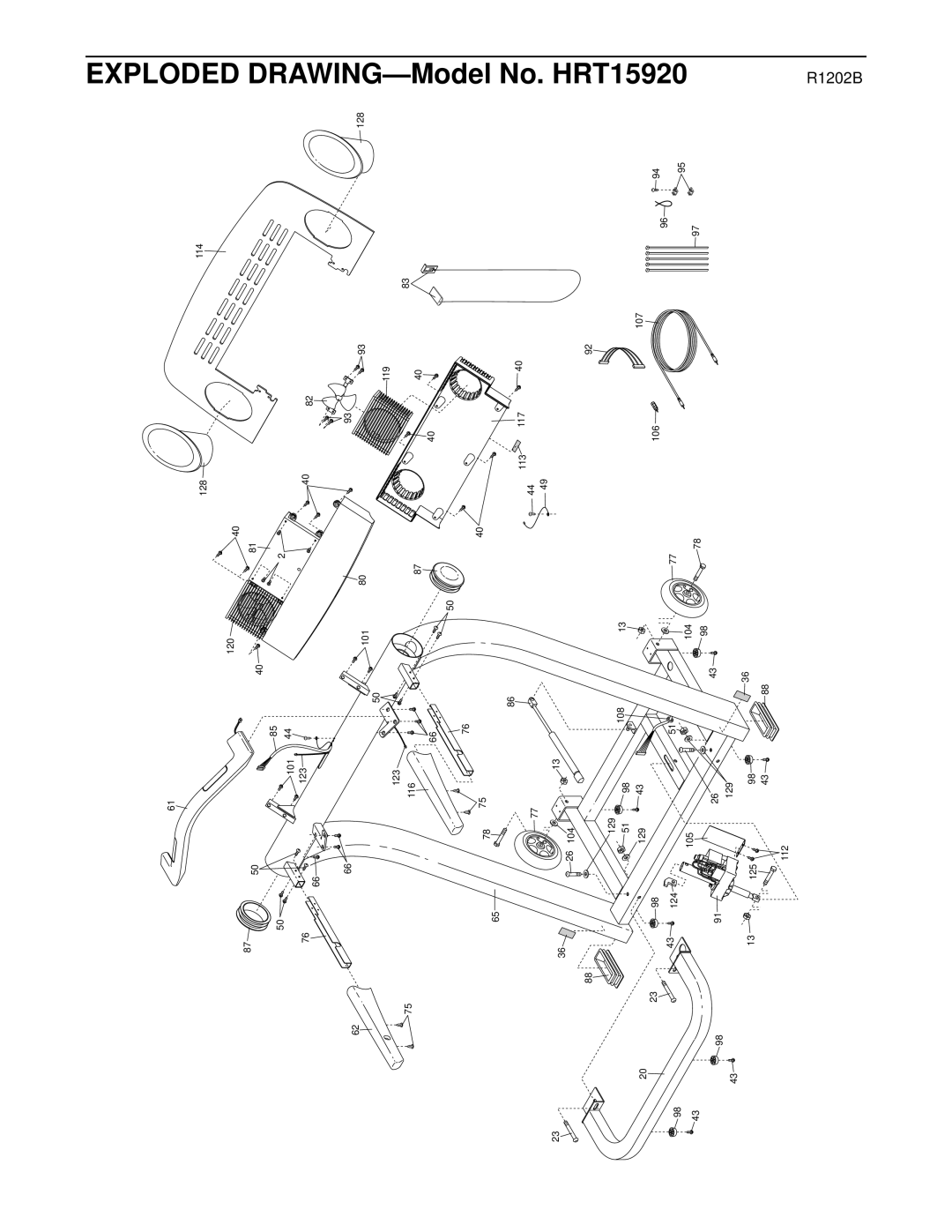 Healthrider manual Model No. HRT15920 