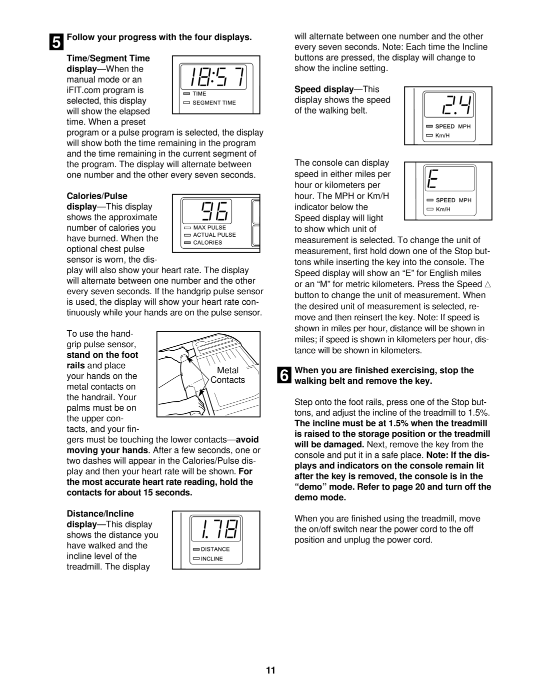 Healthrider s300i, HRTL05910 manual 