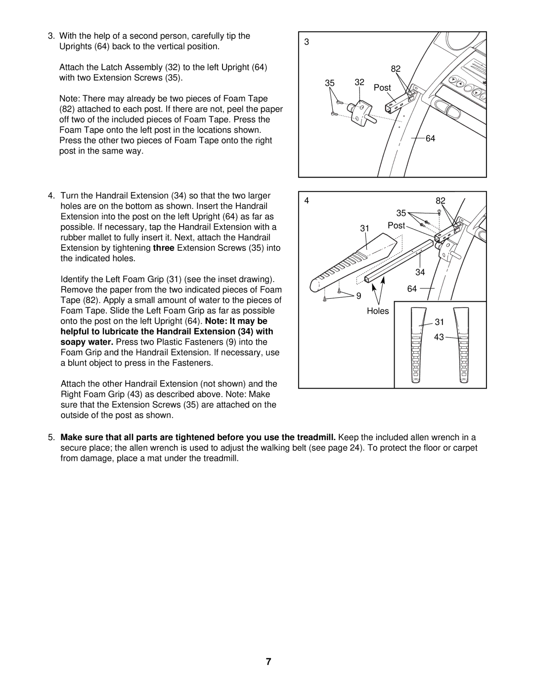 Healthrider HRTL0591R0 manual 