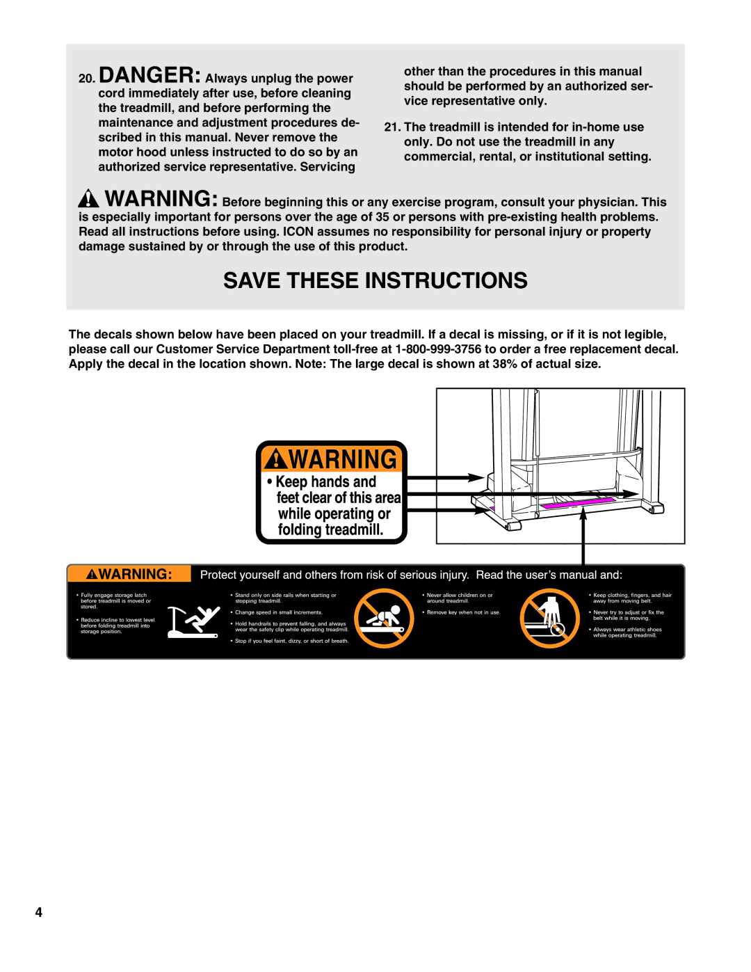 Healthrider HRTL09990 manual 