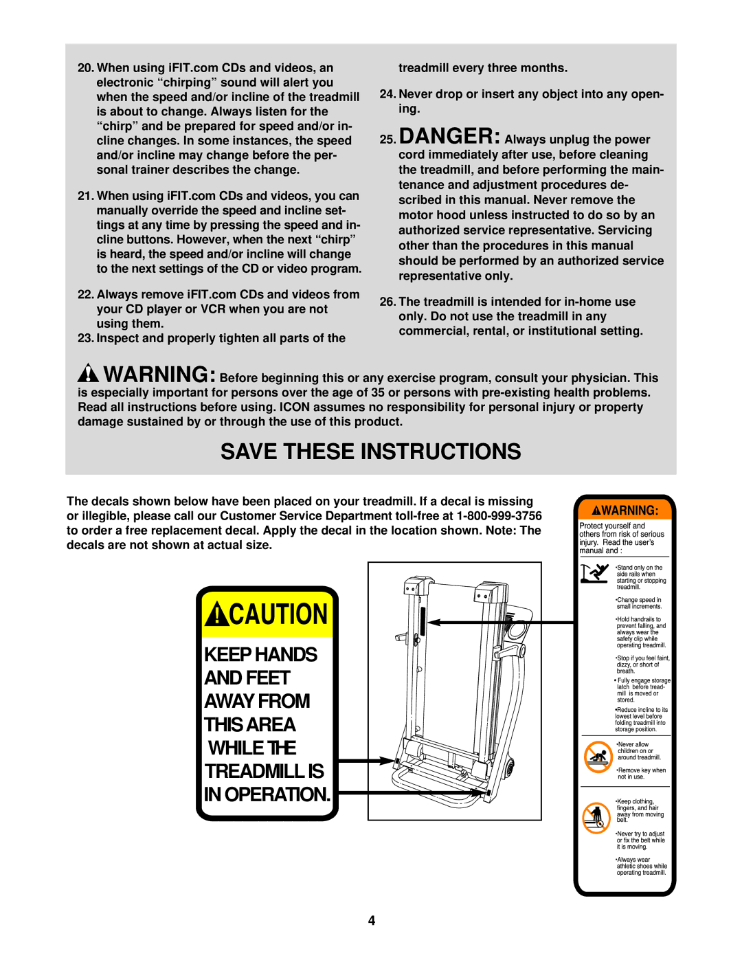 Healthrider HRTL11940 manual 