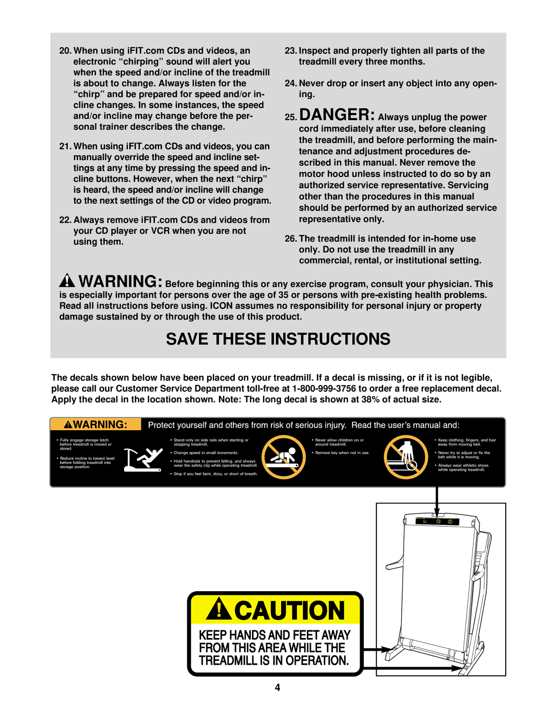 Healthrider HRTL14911 manual 