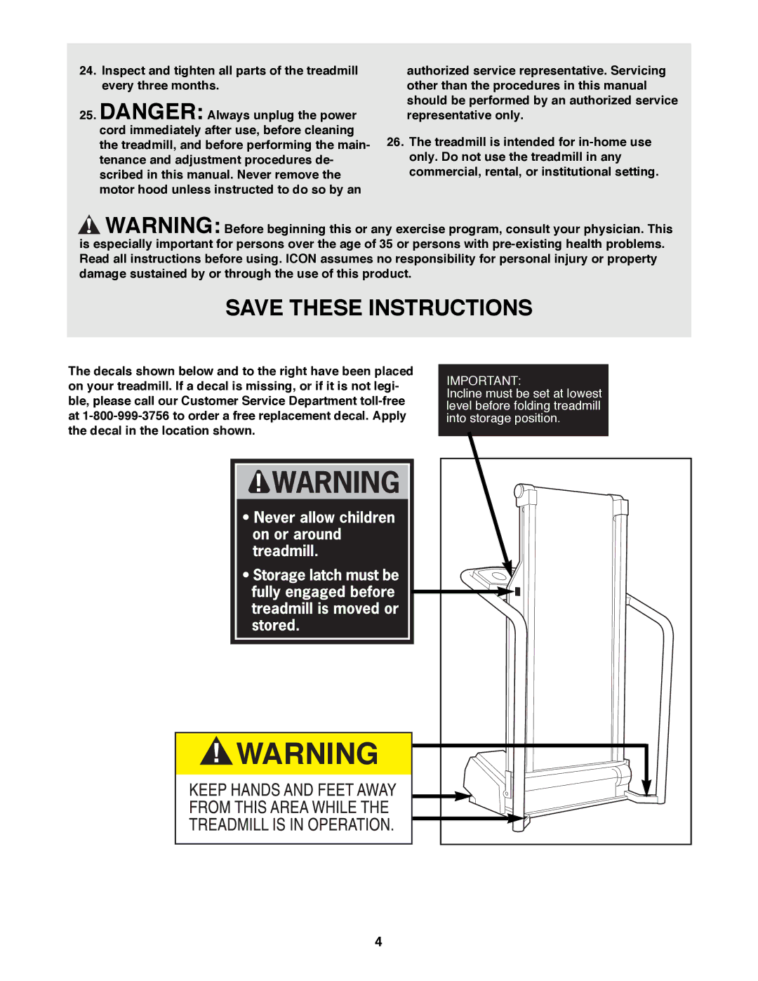 Healthrider HRTL14980 manual 