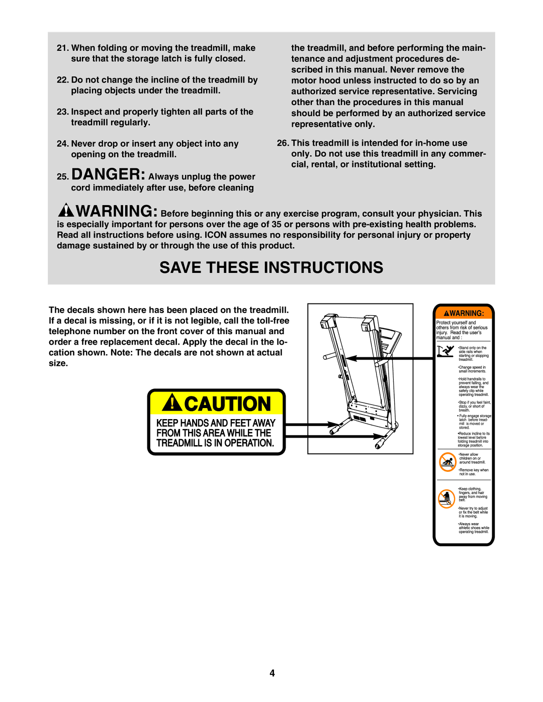 Healthrider HRTL34306.1 manual 