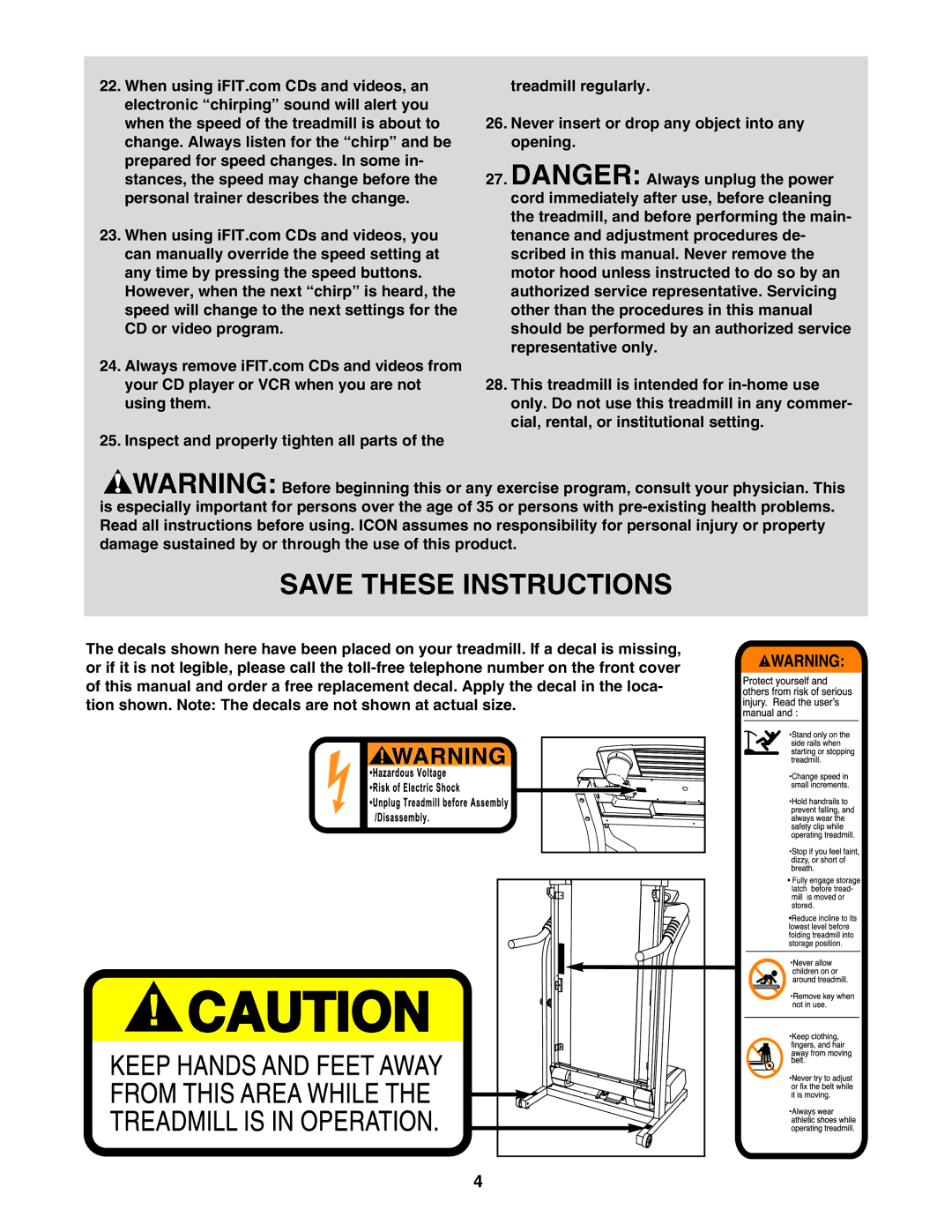 Healthrider HRTL39305.0 manual 