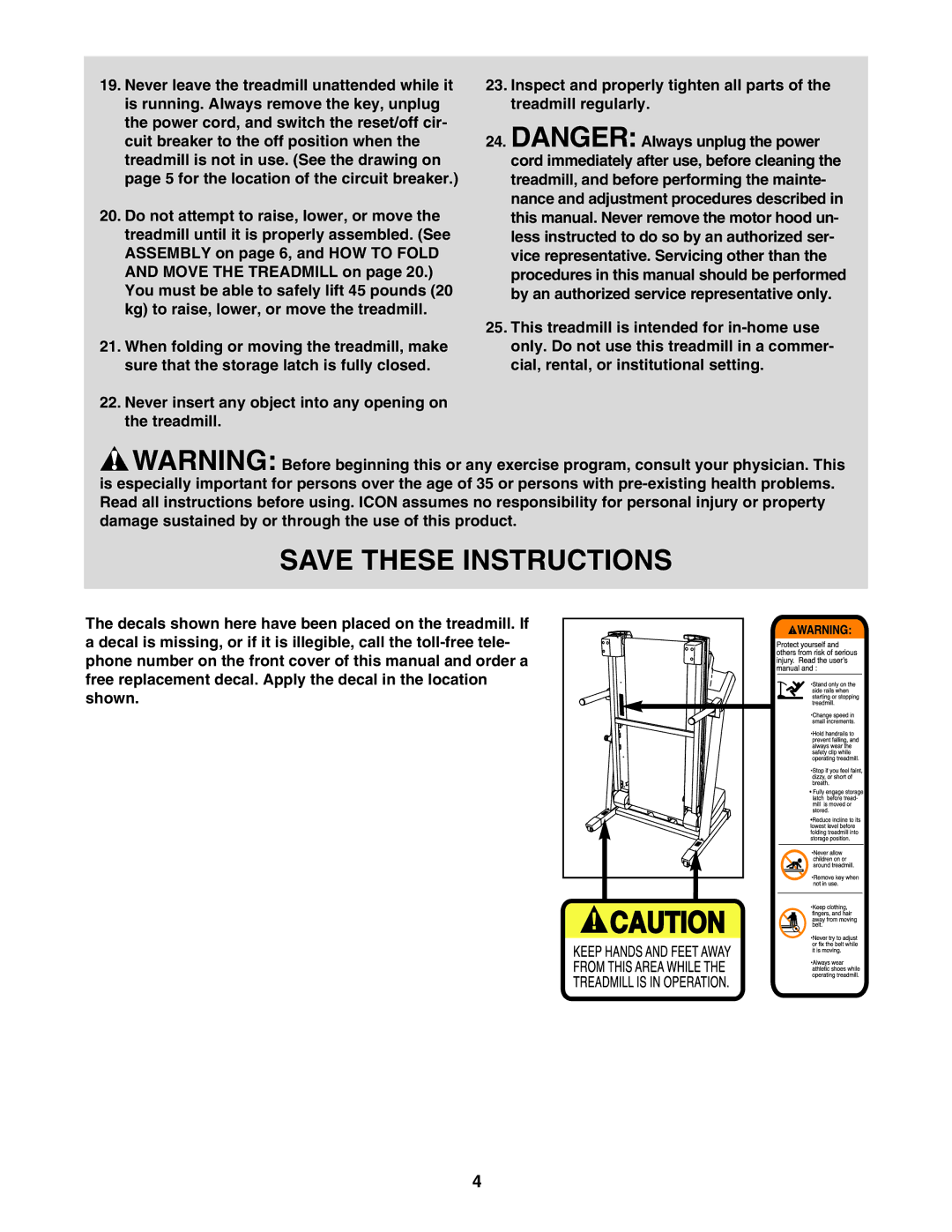 Healthrider HRTL61706.1 manual 